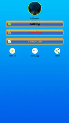 Call from Sonnic Chat + vid android App screenshot 3